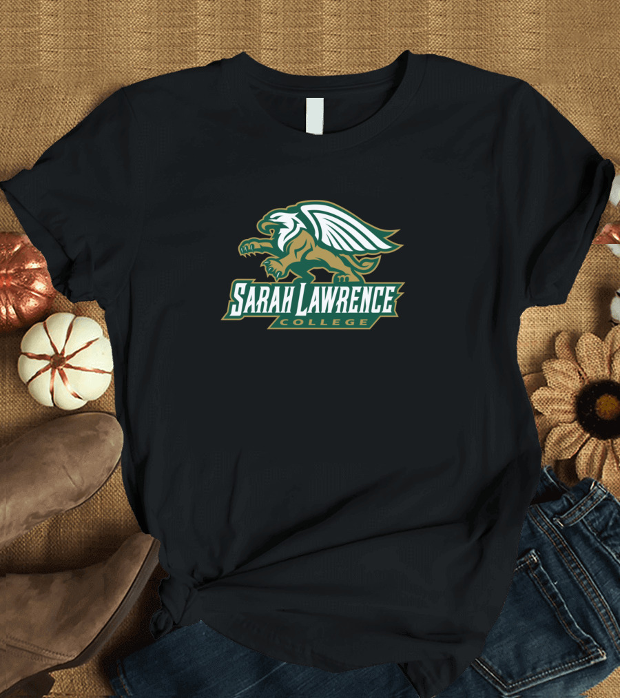 Sarah Lawrence College Gryphons Winged Mascot T-Shirt