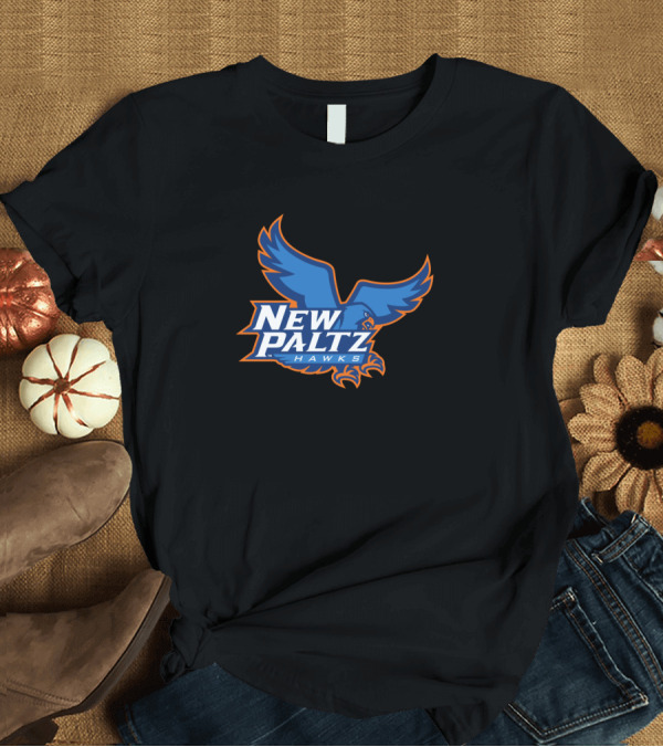 T-Shirt: New Paltz Hawks Blue Orange T-Shirt New Paltz Hawks Blue Orange T-Shirt