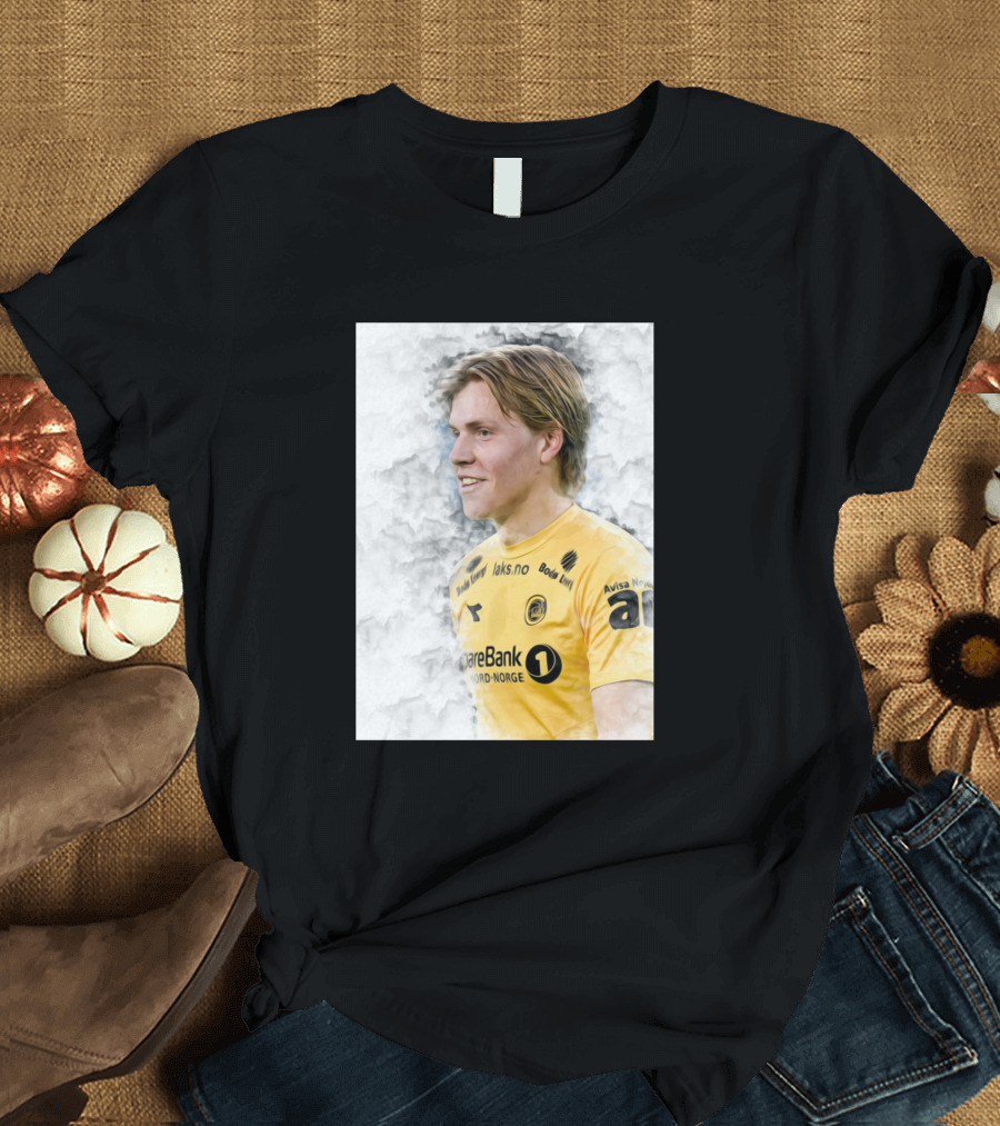 Jens Petter Hauge Bodø/Glimt SpareBank 1 Nord-Norge Soccer Player T-Shirt