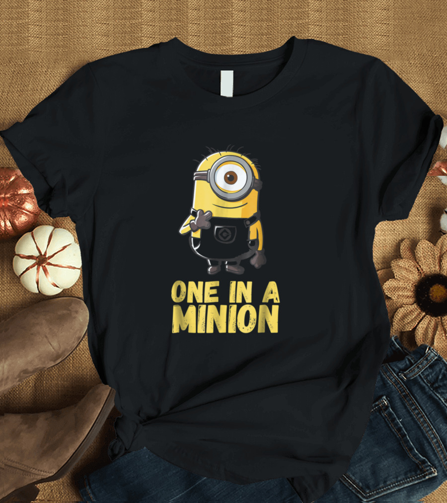 One In A Minion Despicable Me Minions Character T-Shirt