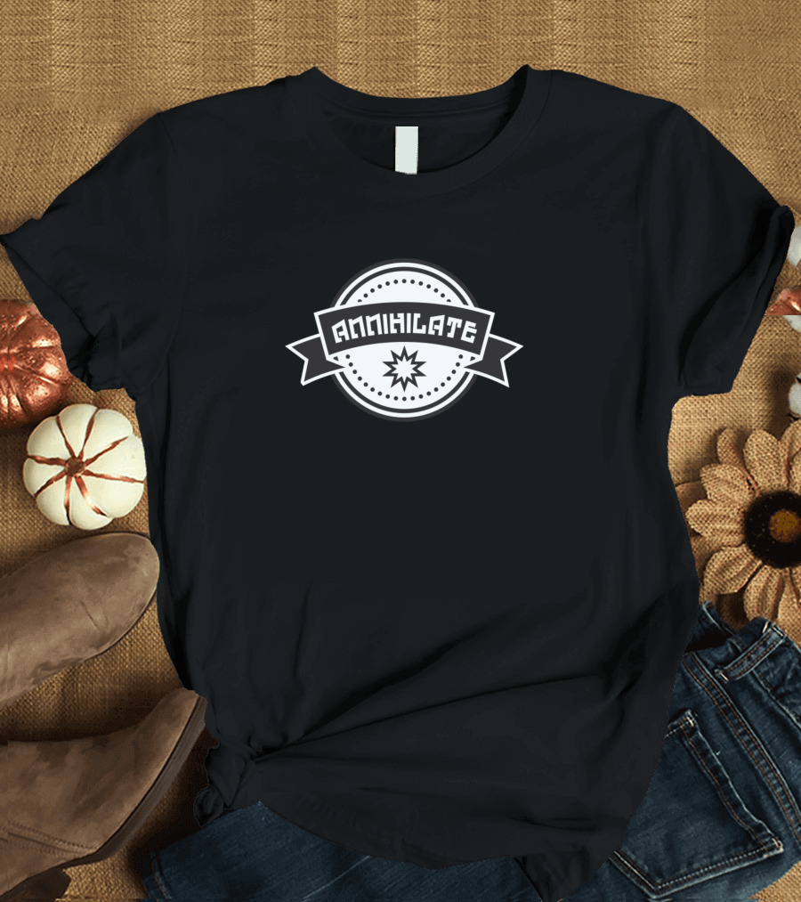 Annihilate Starburst Emblem T-Shirt