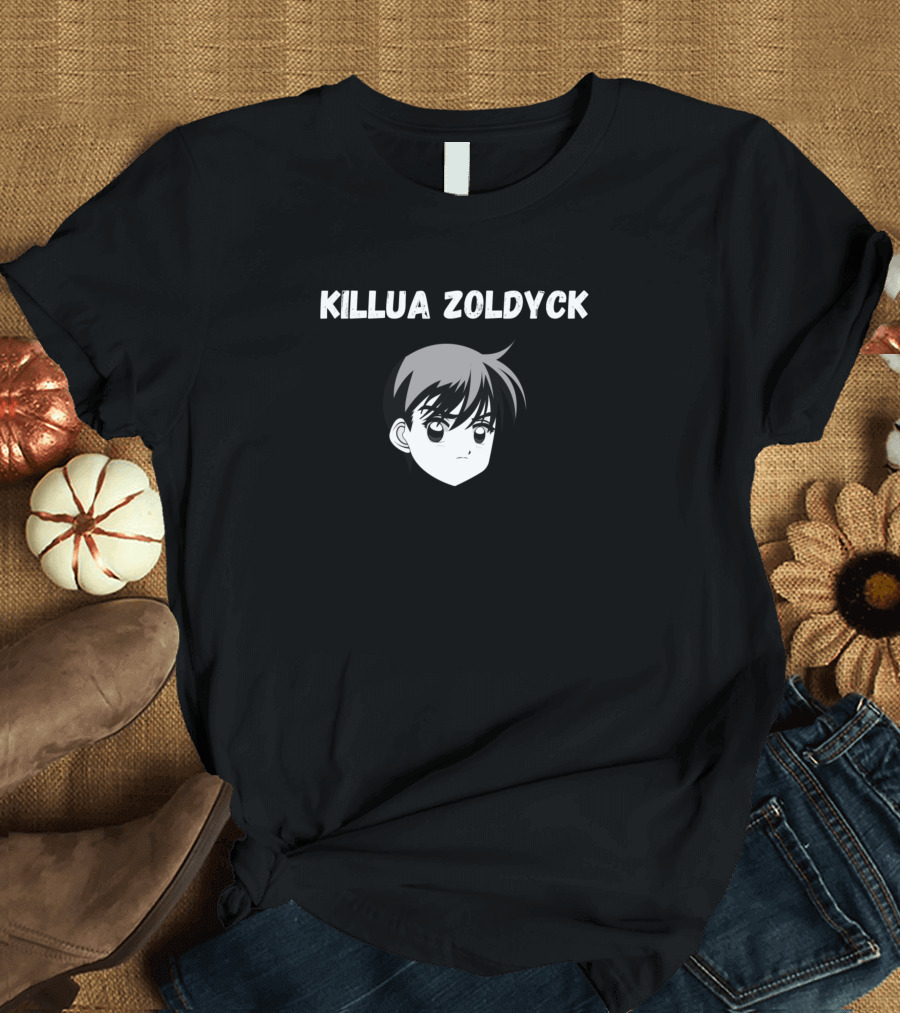 Killua Zoldyck Hunter x Hunter Anime Character Face T-Shirt