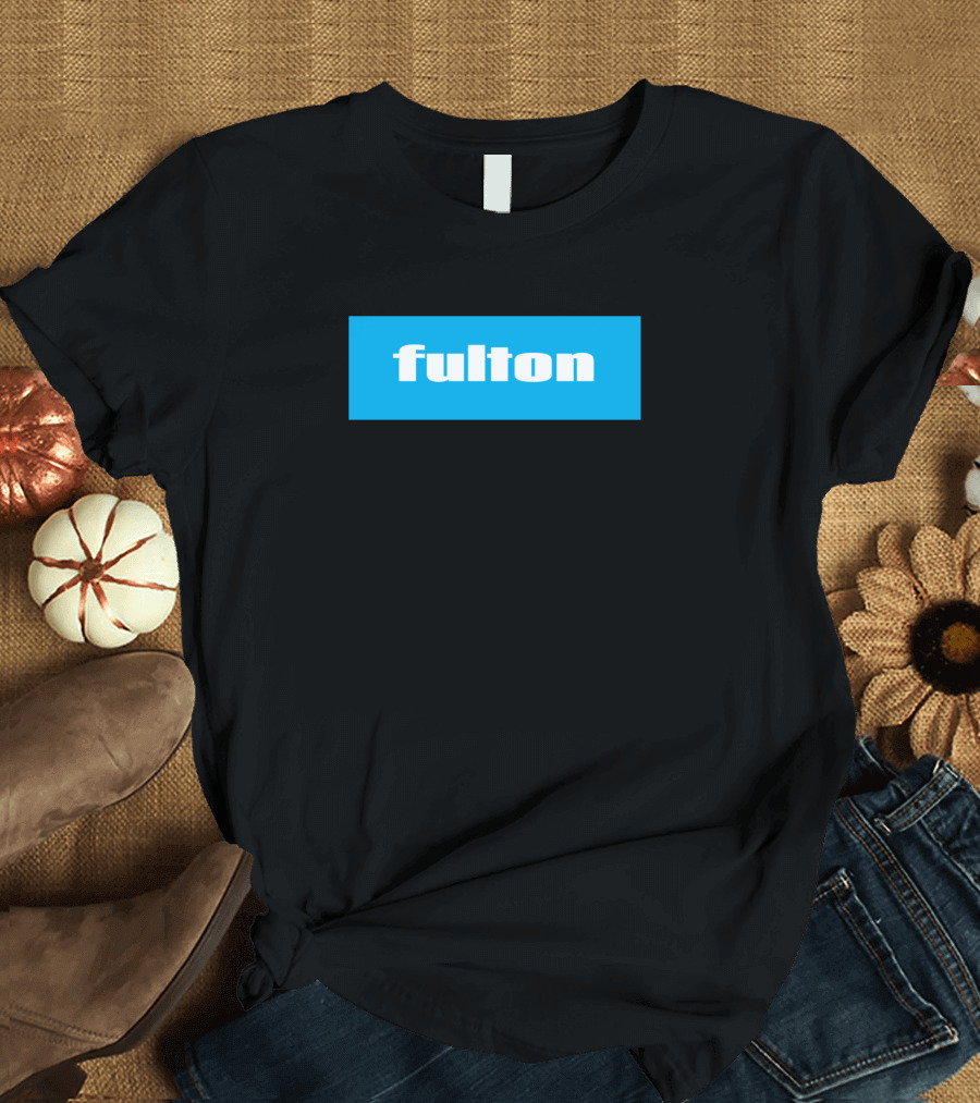 Fulton Blue Rectangular T-Shirt