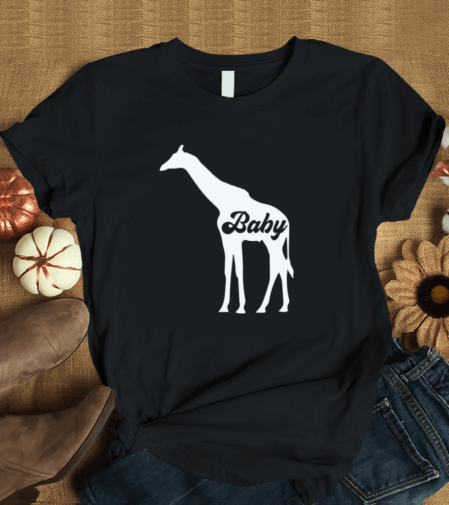Baby Giraffe Love Baby R Family T-Shirt
