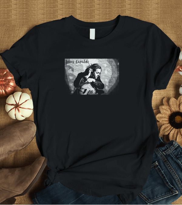 T-Shirt: Lewis Capaldi Pencil T-Shirt Lewis Capaldi Pencil T-Shirt