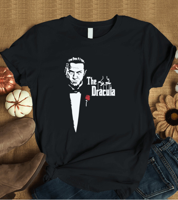 T-Shirt: The Dracula Puppet Manipulation tuxedo rose T-Shirt The Dracula Puppet Manipulation tuxedo rose T-Shirt