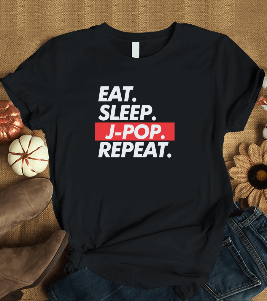 Eat Sleep J-Pop Repeat T-Shirt