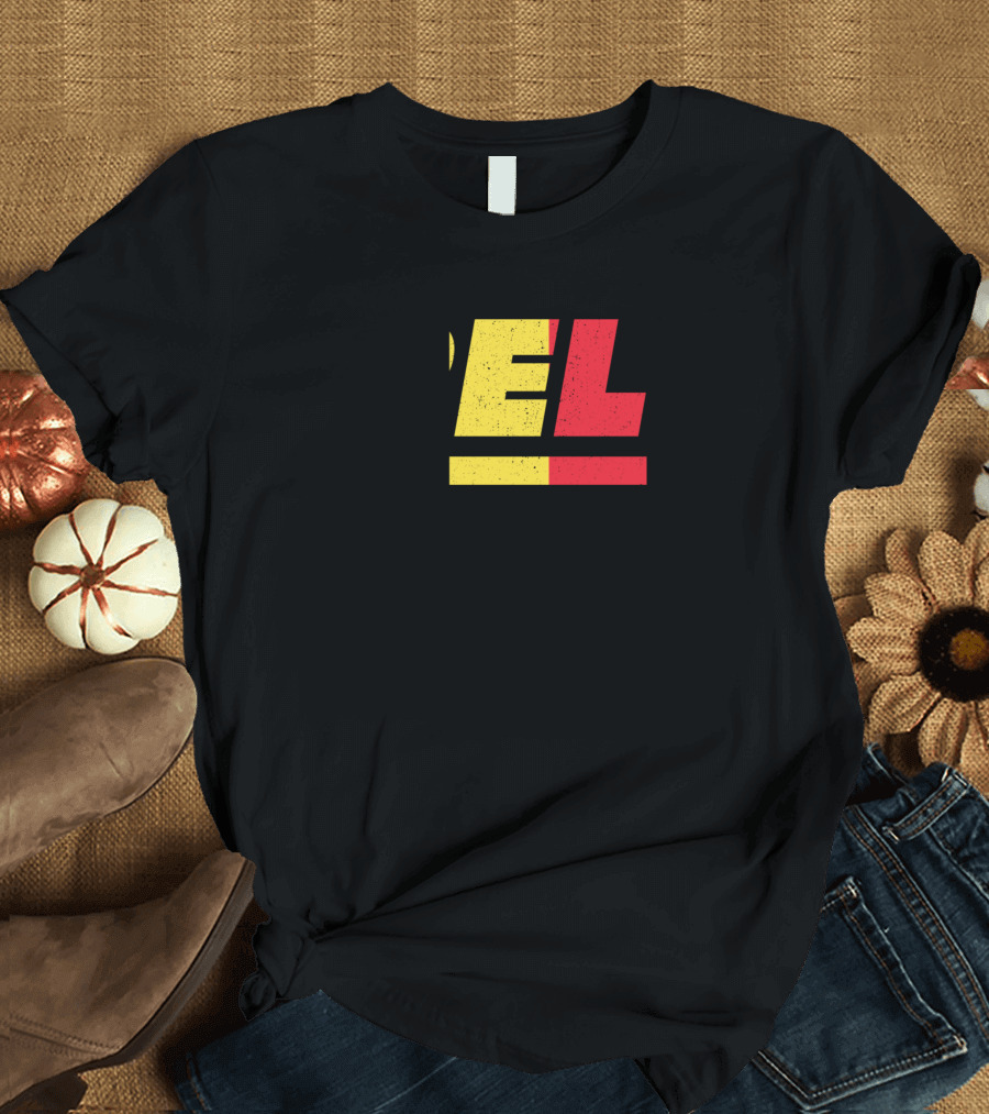 BEL Belgium Brussels Iso Code 3166 Flag Colors T-Shirt