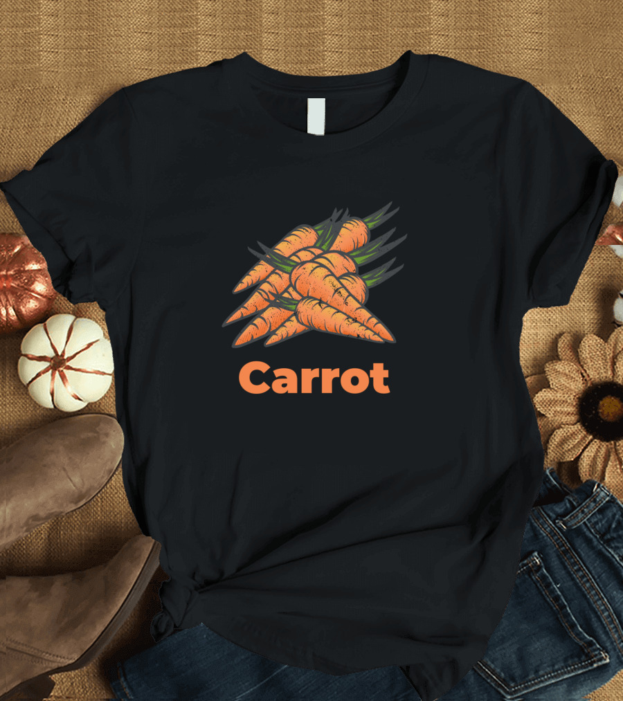 Carrot Vegetable Bunch T-Shirt