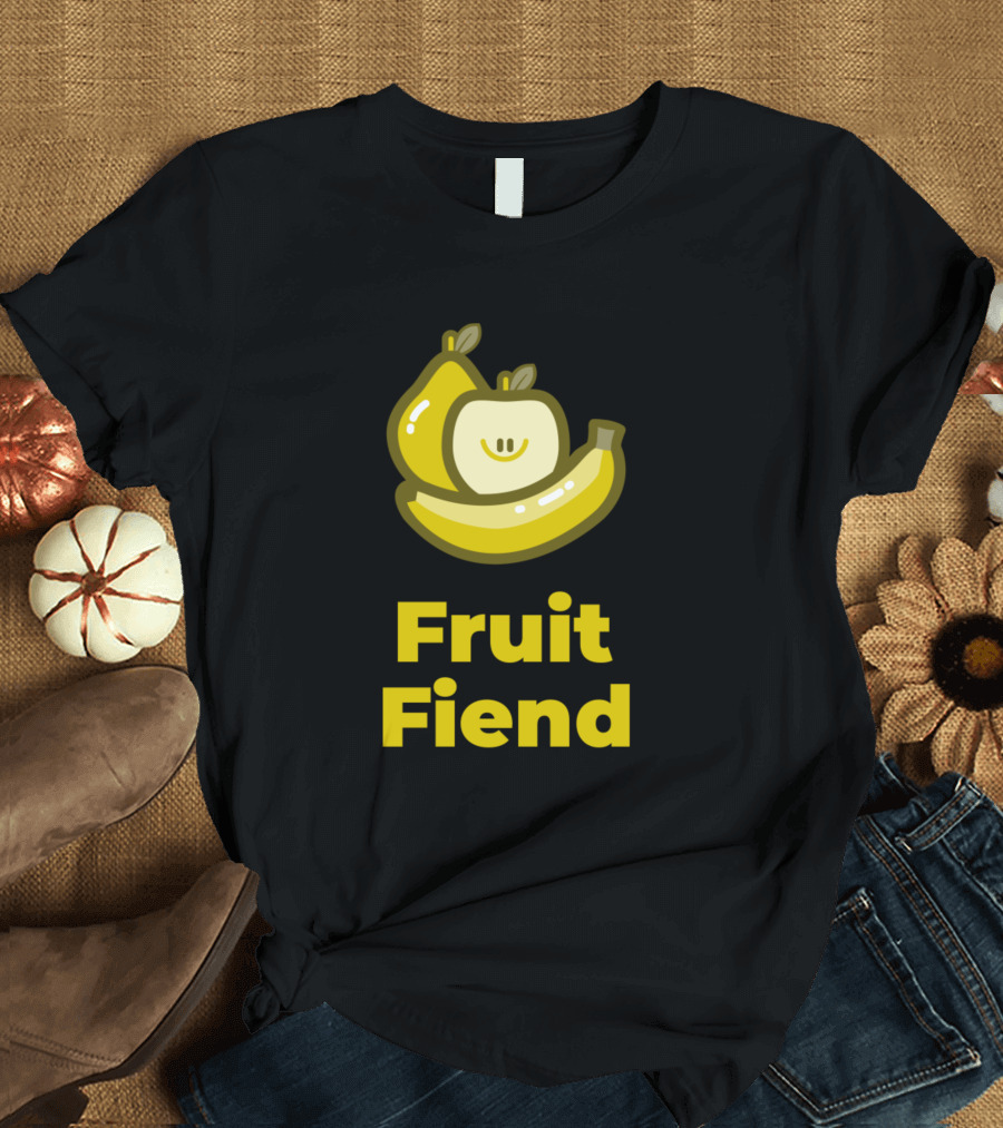 Fruit Fiend Pear Apple Banana T-Shirt