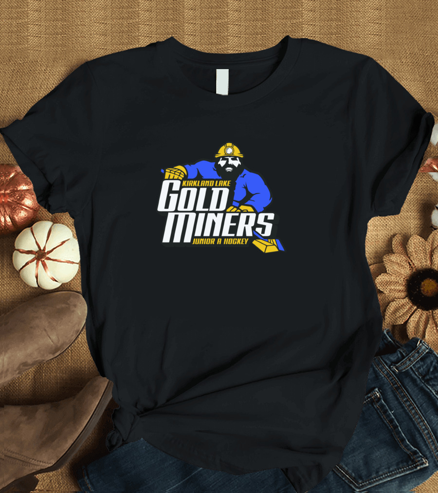 Kirkland Lake Gold Miners Junior A Hockey T-Shirt