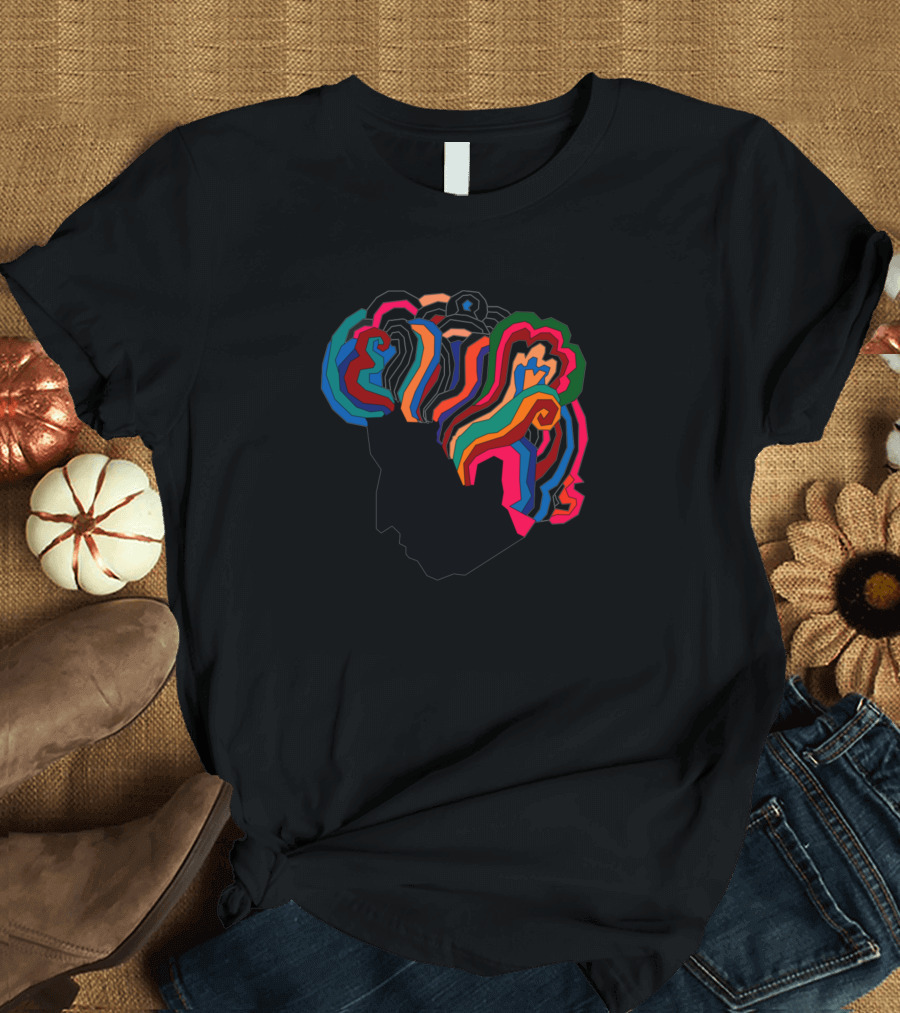 Bob Dylan Colorful Rainbow T-Shirt