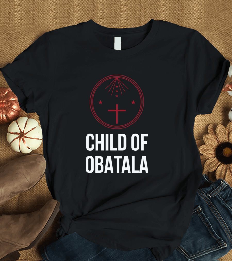 Child of Obatala Veve Orisha Hoodoo Santeria T-Shirt
