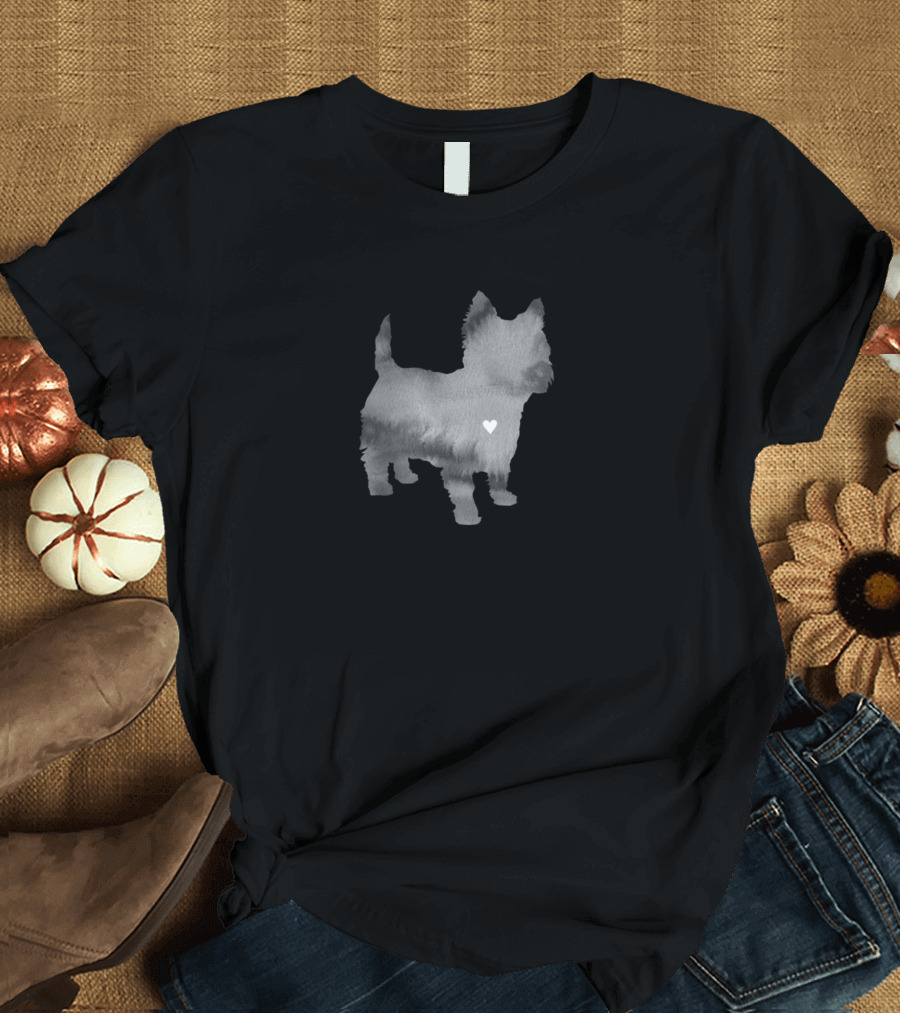 Cairns Forever Ink Effect Terrier T-Shirt