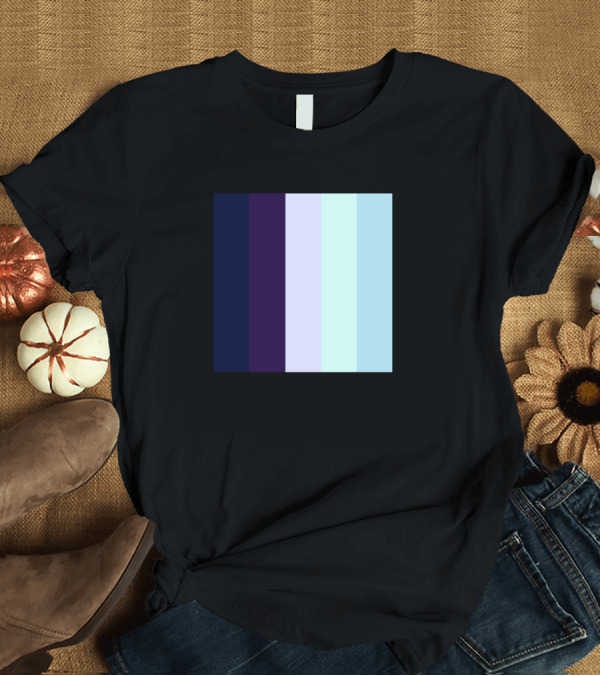 T-Shirt: Plain Pastel Solid Colors Palette Combinations Pas Cool Tones T-Shirt Plain Pastel Solid Colors Palette Combinations Pas Cool Tones T-Shirt
