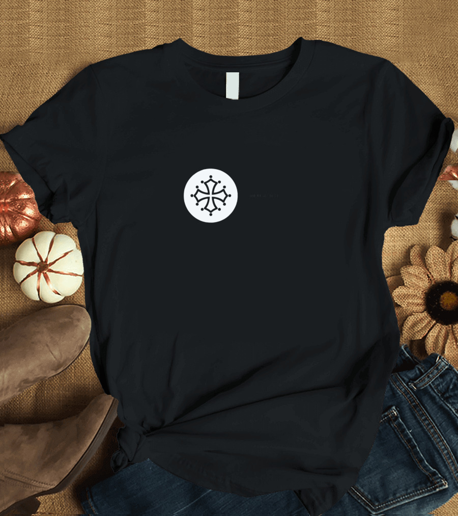 Midi Pyrénées Occitan Cross Mask T-Shirt