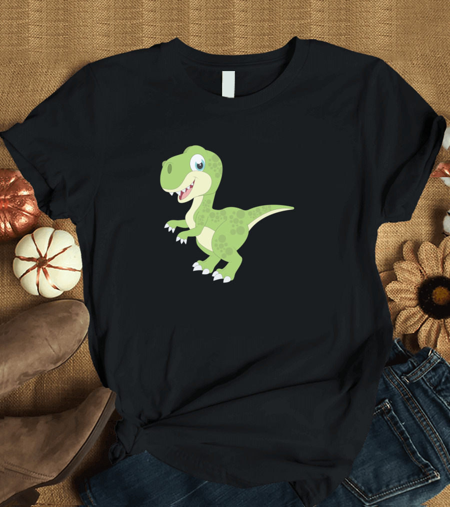 Cartoon Dino Dinosaur Rex T-Shirt