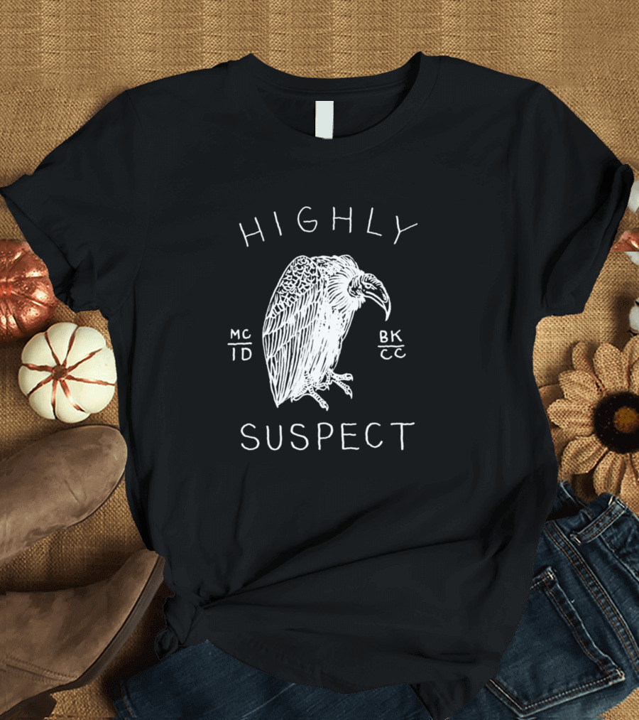 Highly Suspect Vulture MC 1D BK CC T-Shirt