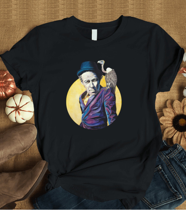 T-Shirt: Love Tom Waits Country Musician Playing Vulture Companion T-Shirt Love Tom Waits Country Musician Playing Vulture Companion T-Shirt