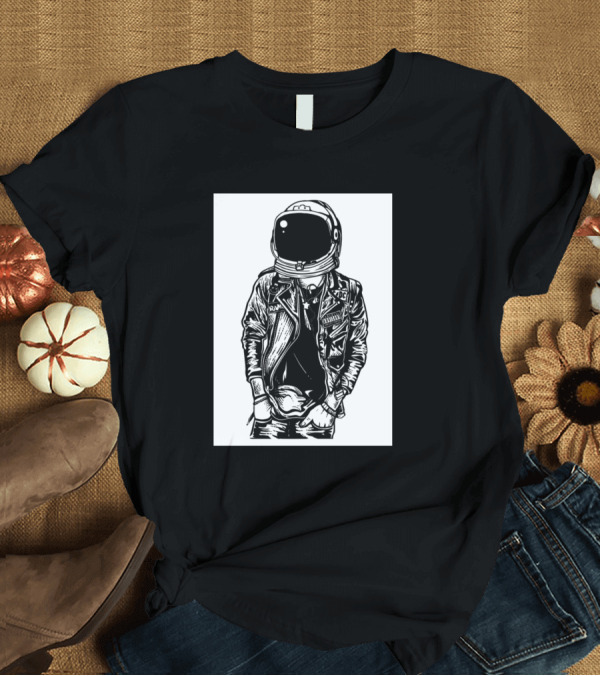 T-Shirt: Space Punkster Astronaut Rock T-Shirt Space Punkster Astronaut Rock T-Shirt