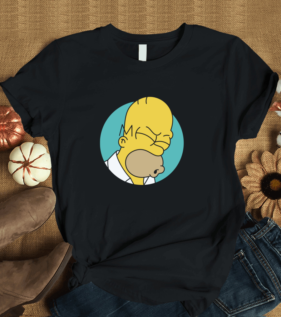 Homer Simpson Doh Face The Simpsons T-Shirt
