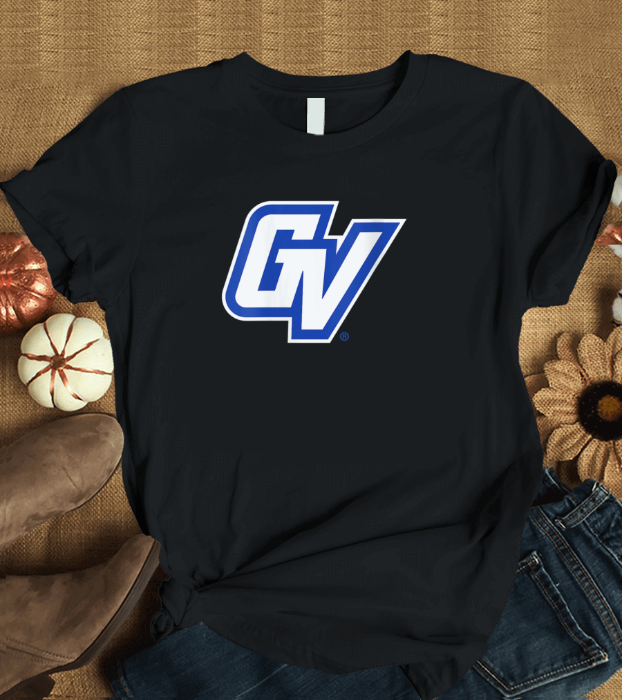 Grand Valley State University Lakers GV Logo NCAA T-Shirt