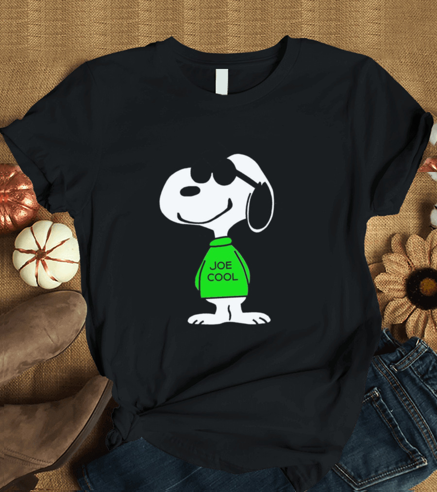 Joe Cool Snoopy Shirt Peanuts Comic Character T-Shirt