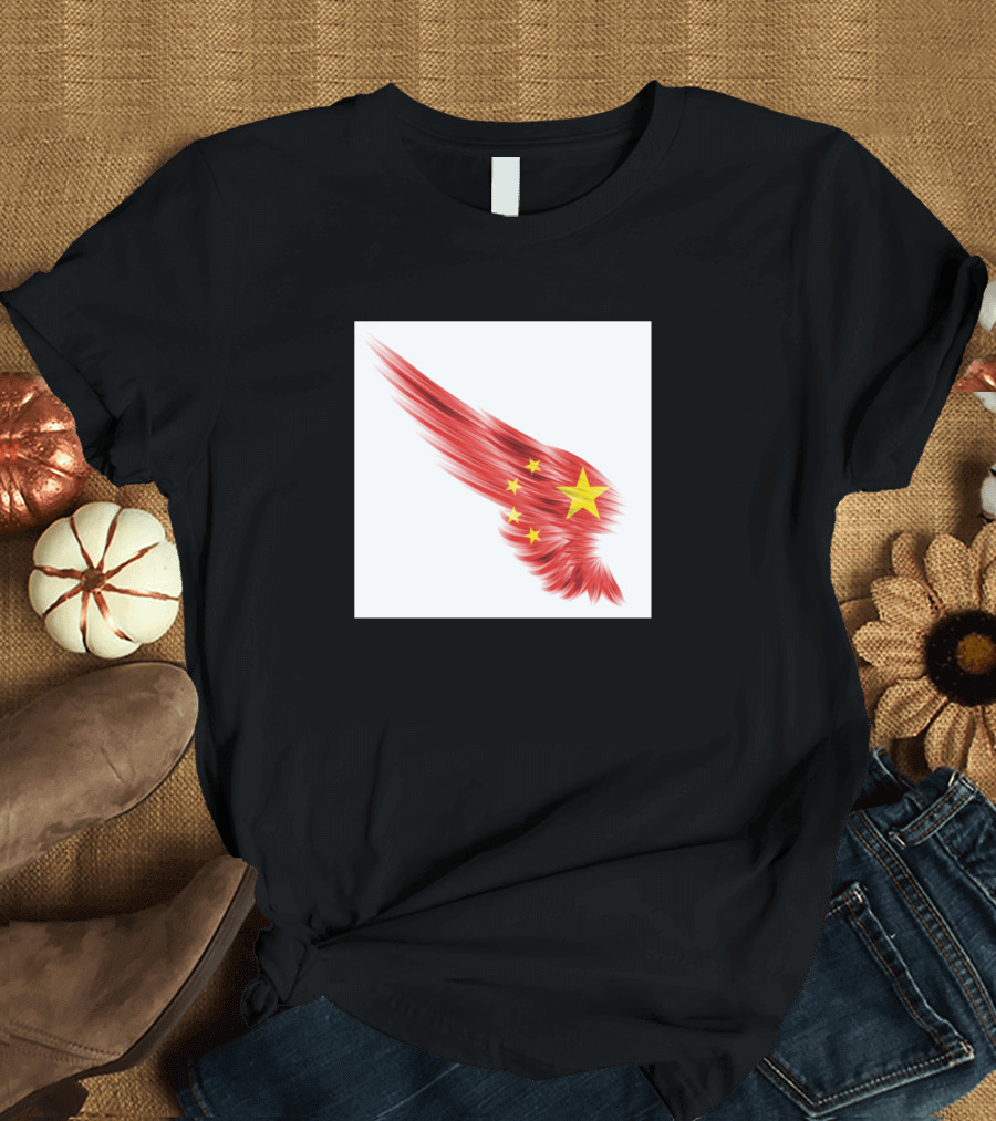 China Flag Wing T-Shirt