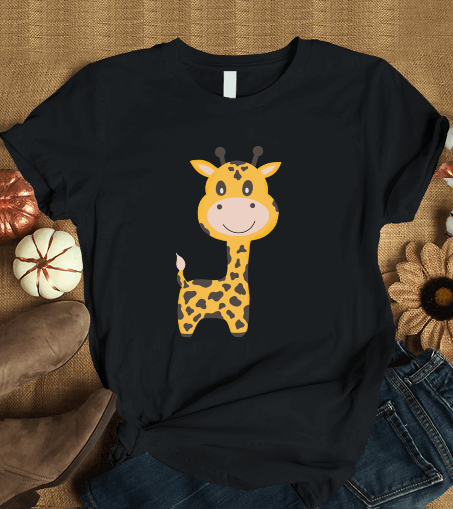 Cute Smiling Baby Giraffe T-Shirt