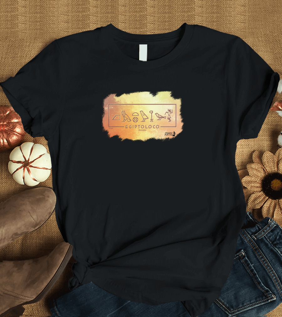 Egiptoloco Freak Del Antiguo Egipto Arte Hieroglyphics T-Shirt