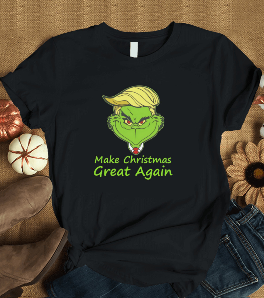 Grinch Make Christmas Great Again Trump T-Shirt
