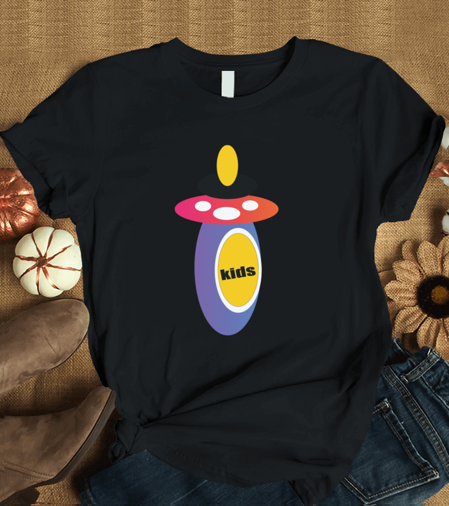 Kids Toy Psychedelic Spaceship T-Shirt
