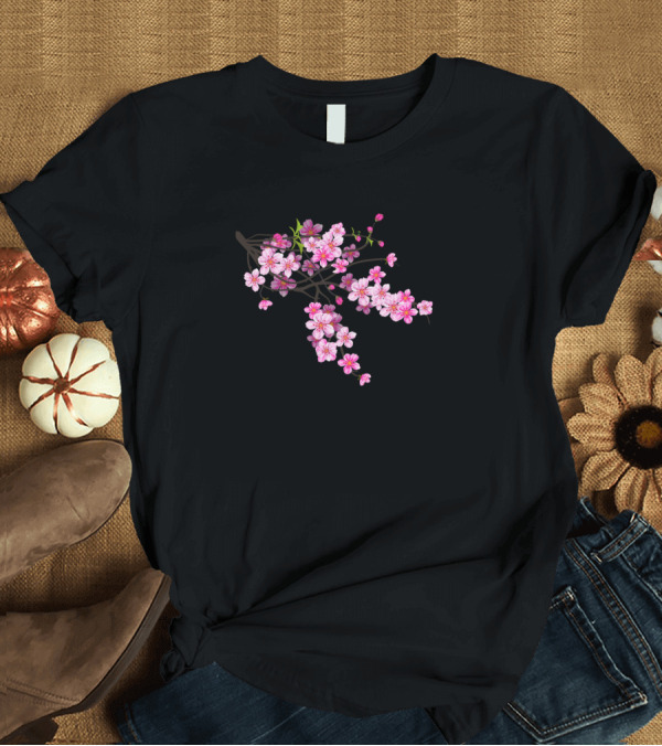 T-Shirt: Sakura Blossom Branch T-Shirt Sakura Blossom Branch T-Shirt