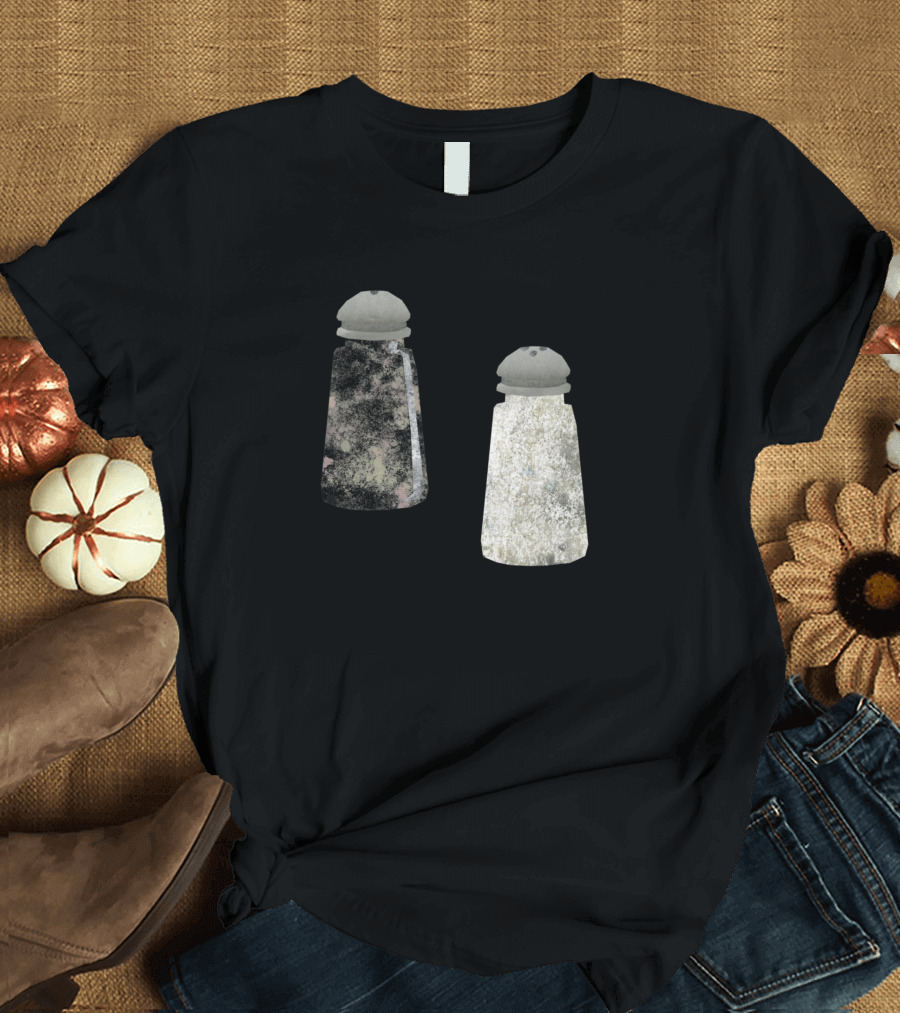 Salt And Pepper Shakers Vintage Rustic Aesthetic T-Shirt