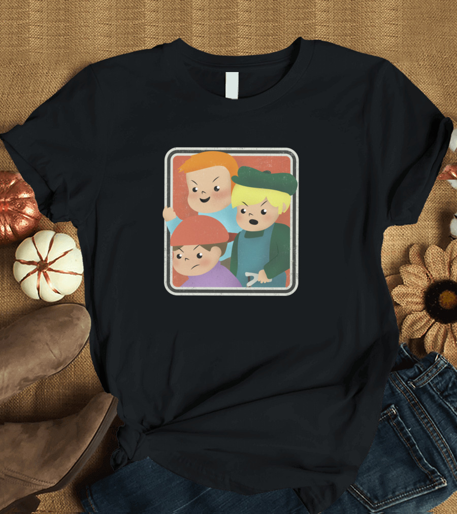 Toxic Masculinity Cartoon Gang Trio T-Shirt