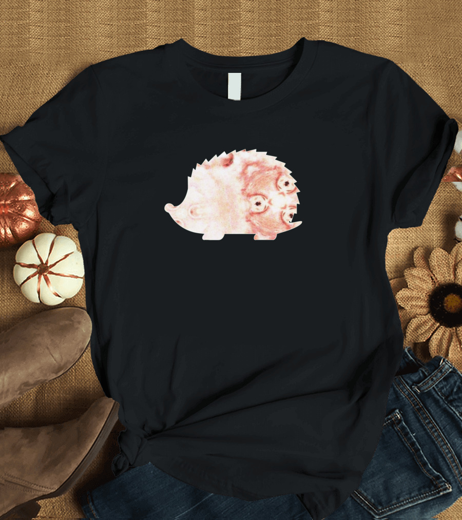 Porcupine 328 Psychedelic Pattern Animal T-Shirt