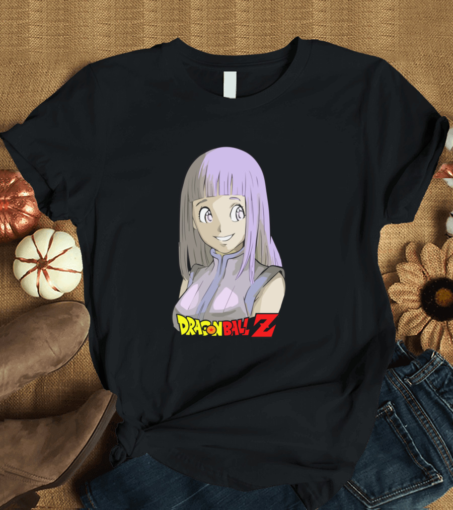 Dragonball Z Anime Character with Purple Hair T-Shirt