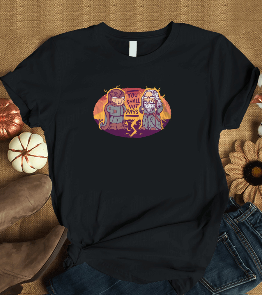 You Shall Not Pass X-Men Crossover T-Shirt