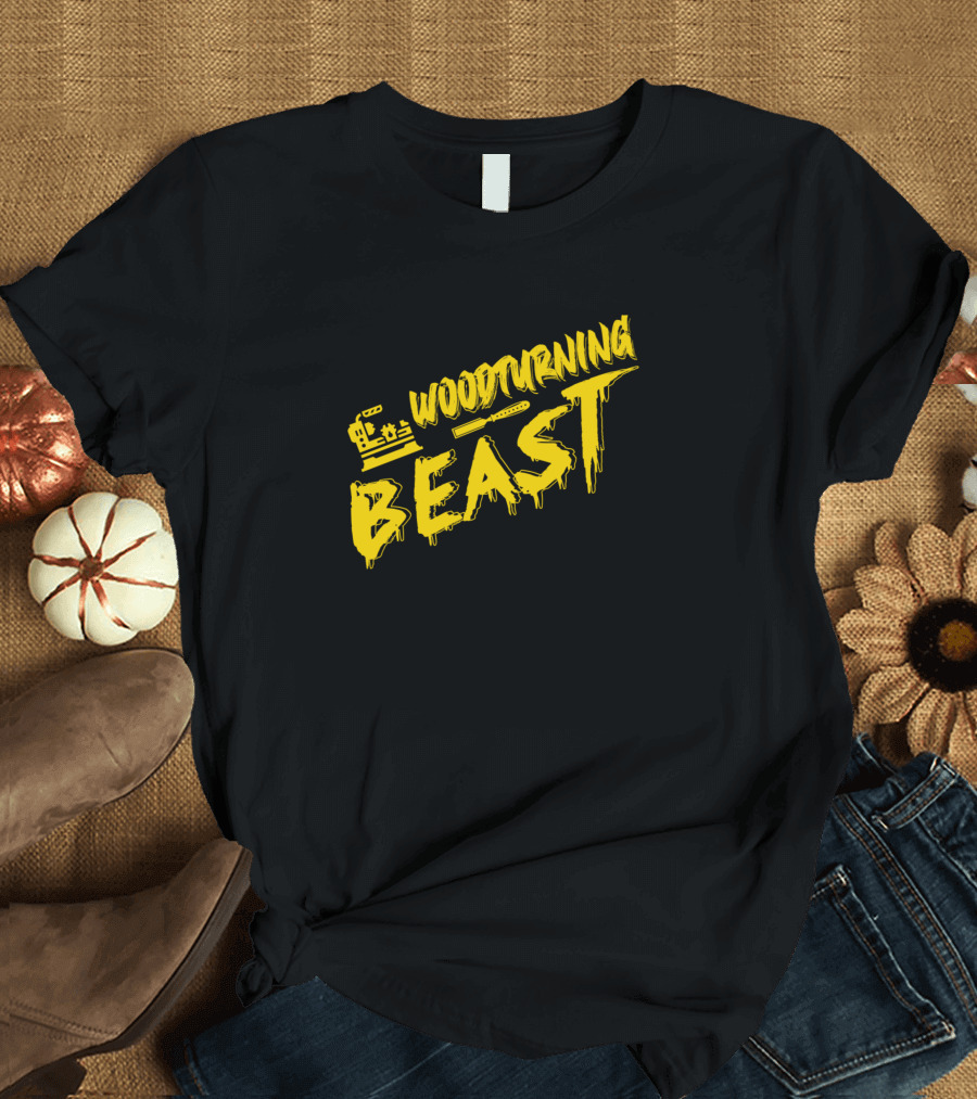 Woodturning Beast Craft Tools T-Shirt