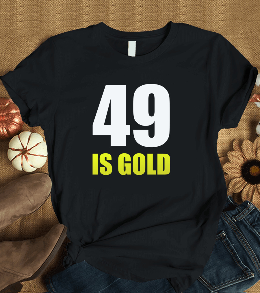 Arsenal Invincibles 49 Is Gold T-Shirt
