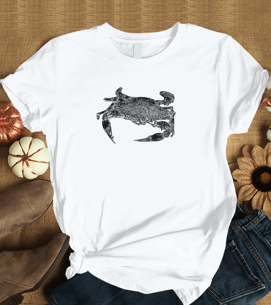 Blue Crab Back T-Shirt