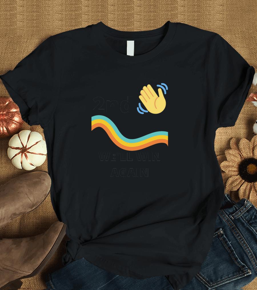 2nd Wave We'll Win Again Rainbow Hand Clap T-Shirt