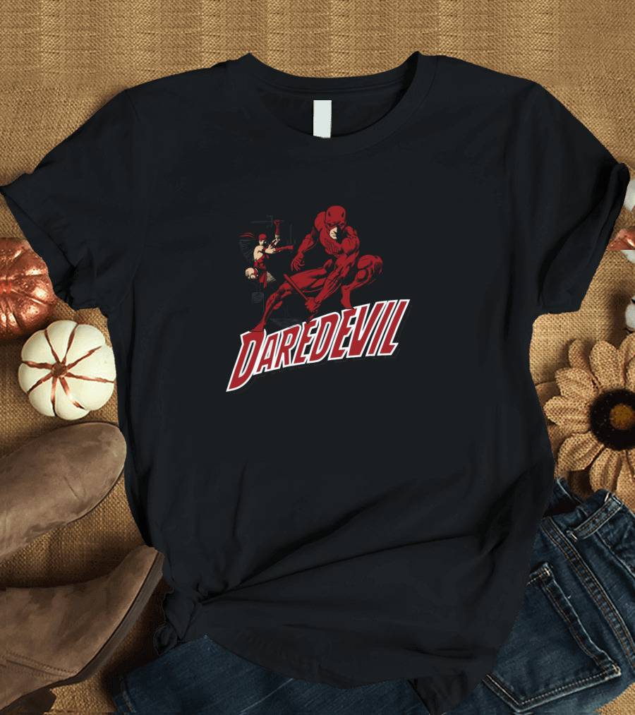 Daredevil and Friends Action Scene T-Shirt