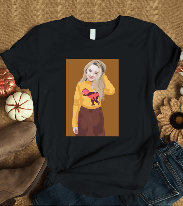 T-Shirt: Sm Digital Drawing Dinosaur T-Shirt Sm Digital Drawing Dinosaur T-Shirt