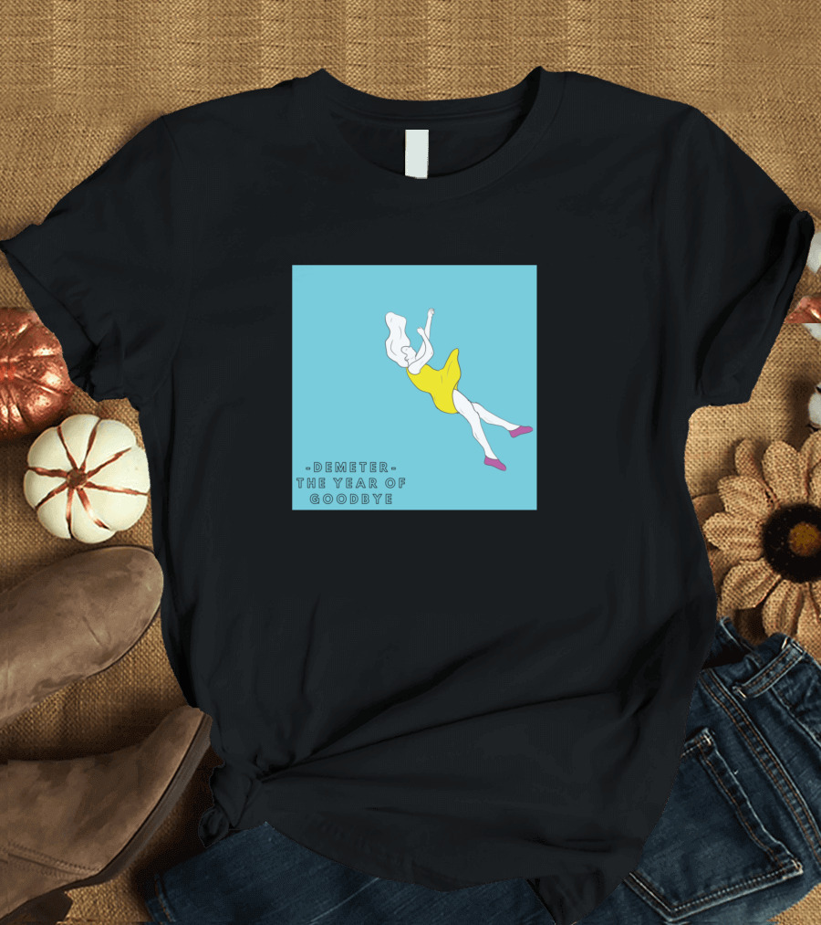 Demeter The Year Of Goodbye Falling Light Black Prin T-Shirt