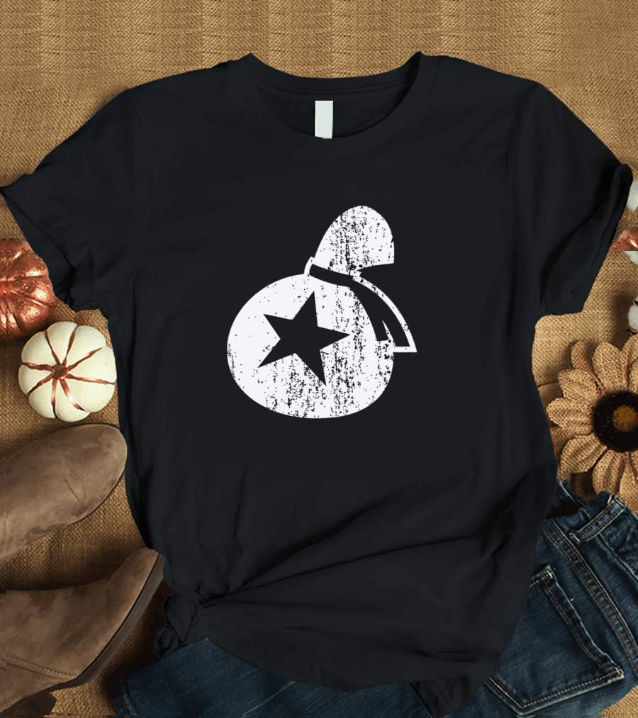 Animal Crossing Bell Bag Star Icon White T-Shirt