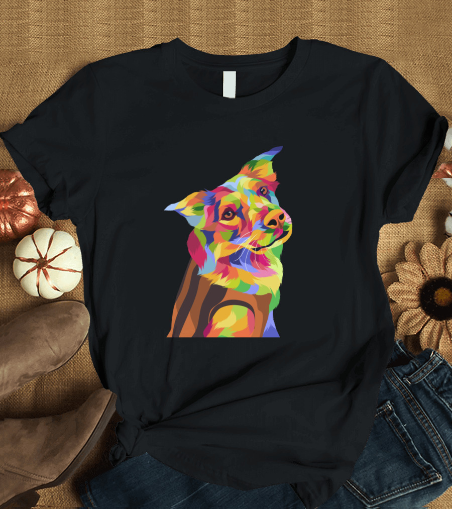 Dog Colorful Pop T-Shirt