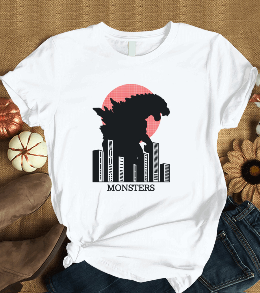 King of the Monsters Red Sun City T-Shirt