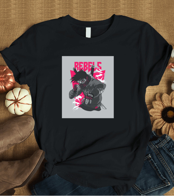 T-Shirt: Rebels Ninja Street Fighter Masked T-Shirt Rebels Ninja Street Fighter Masked T-Shirt