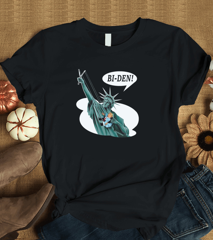 BI-DEN Liberty Conversation with Speech Bubble T-Shirt